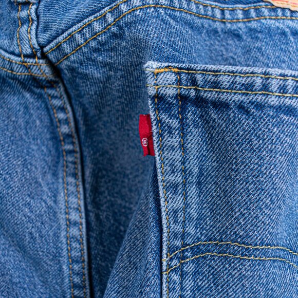 Levis 505 Regular Fit Jeans 38 Y2K Skate Grunge Punk Streetwear - Picture 4 of 10